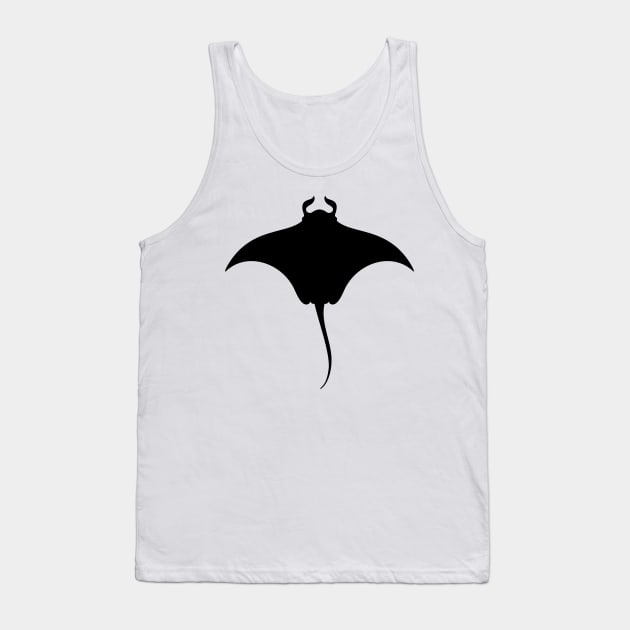 manta ray Tank Top by small alley co